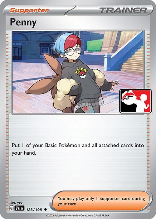 Scarlet & Violet Penny [Prize-Pack] Pokémon card